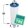 Spafilter Hayward CX-500 Pleatco PA50 | Hydropool | Aegean a